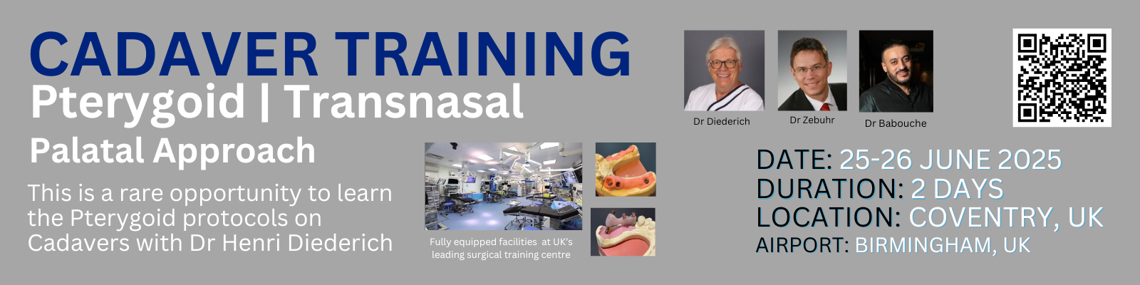Cadaver Pterygoid training